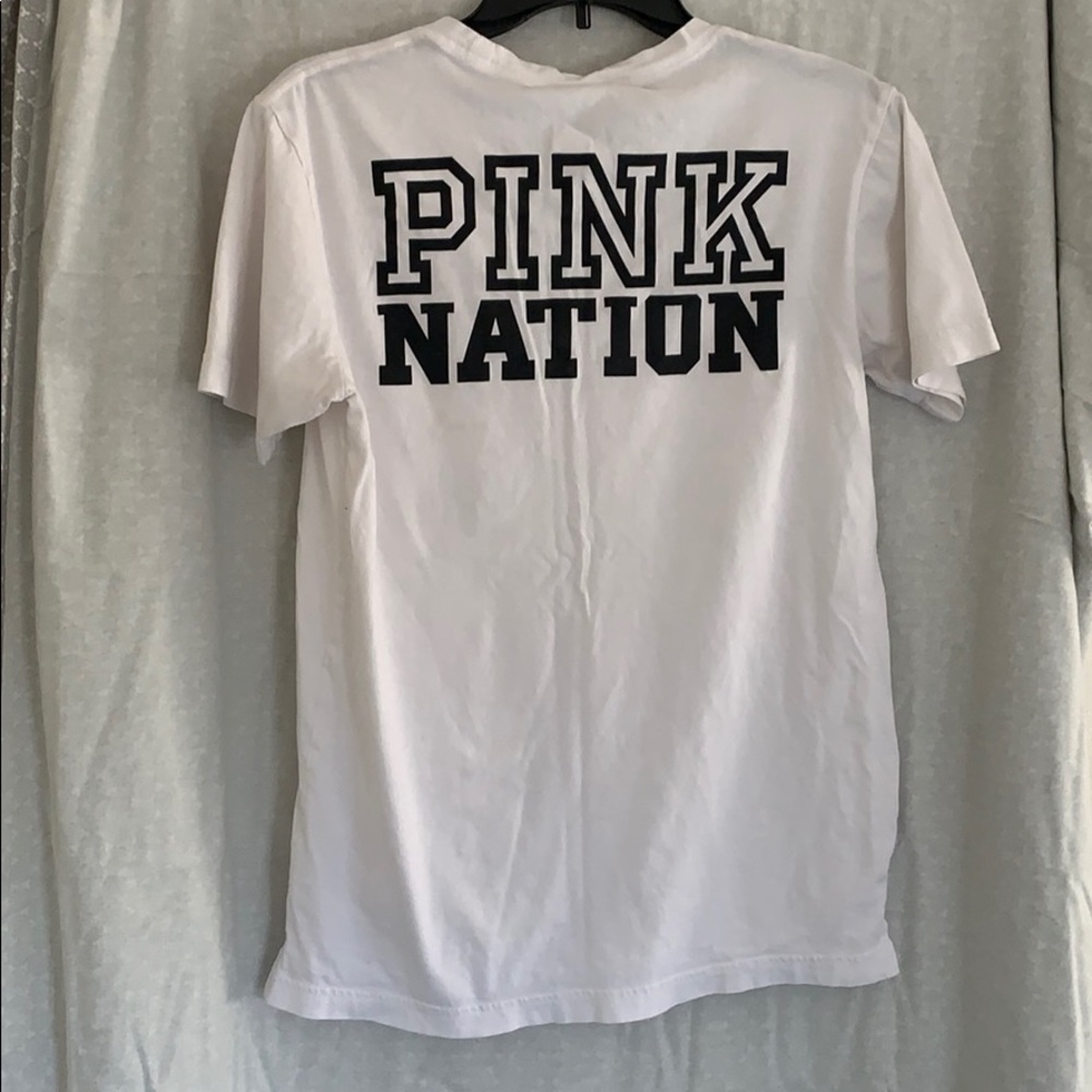 Pink nation tee shirt